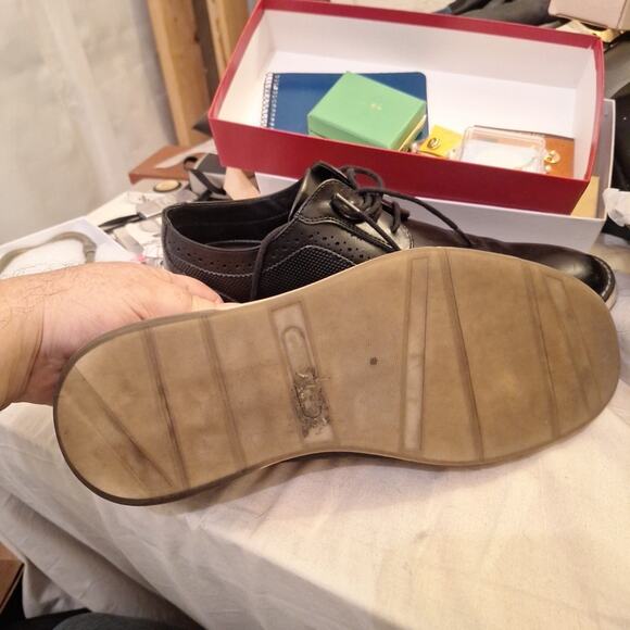 Bruno Marc Men's Dress Shoes Formal Derby Oxford Business Casual Shoes Size 9.5 - Picture 5 of 10